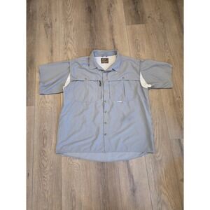 Drake Waterfowl Men's 2XL XXL Wingshooter's Trey Button-Down Short Sleeve Shirt